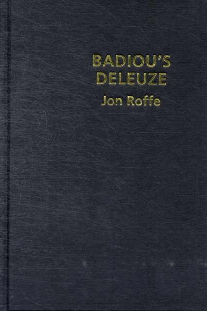 Badiou's Deleuze