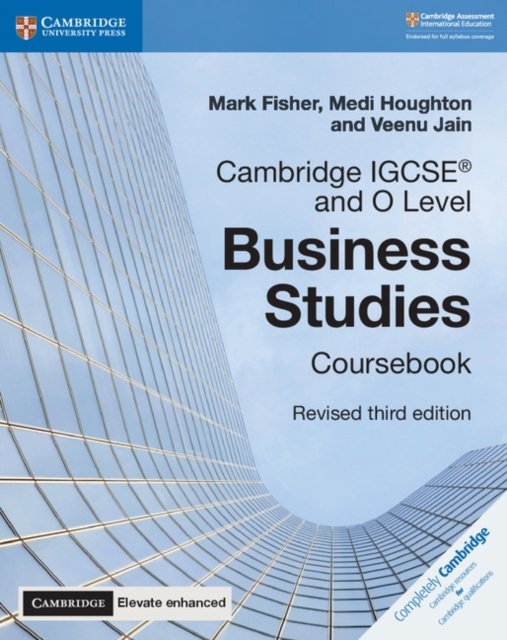 Cambridge Igcse and O Level Business Studies Coursebook + Cambridge Elevate Enhanced Edition 2 Years