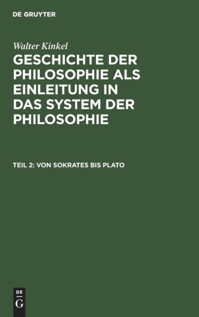 Von Sokrates Bis Plato