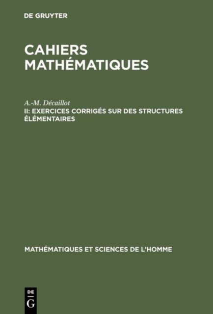 Exercices Corrigés Sur Des Structures Élémentaires