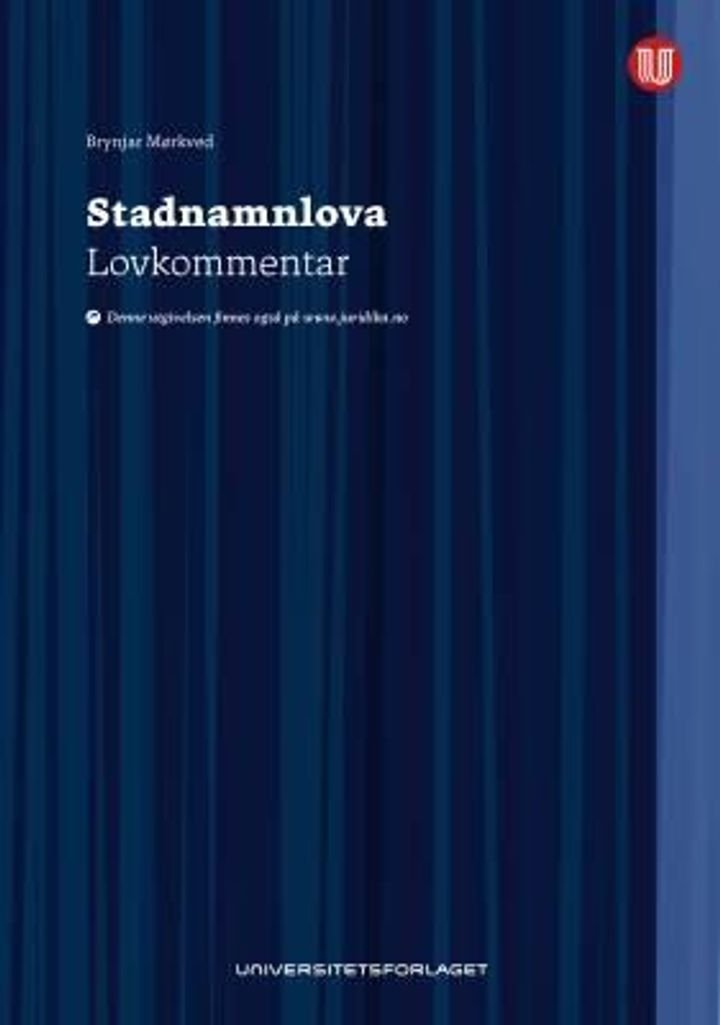 Stadnamnlova - lovkommentar