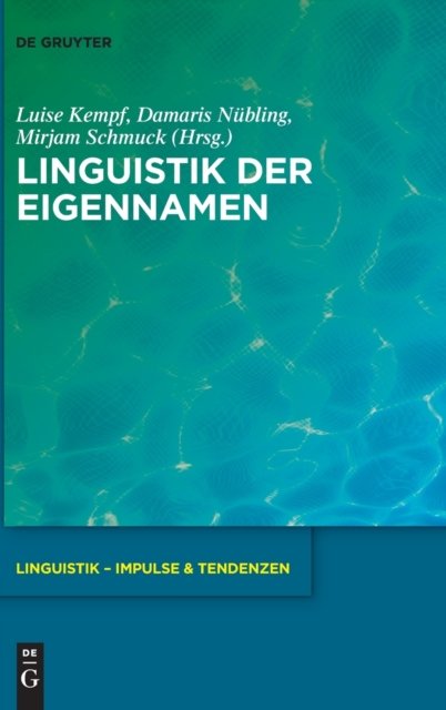 Linguistik Der Eigennamen