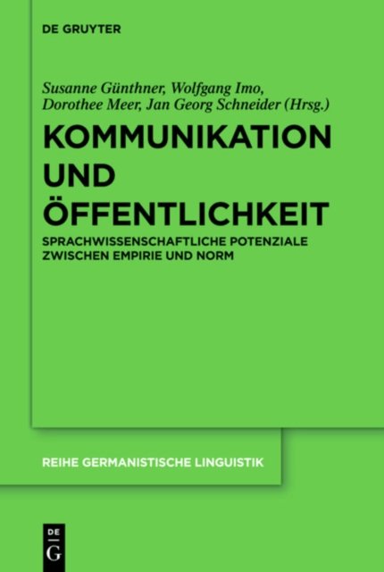 Kommunikation und Offentlichkeit