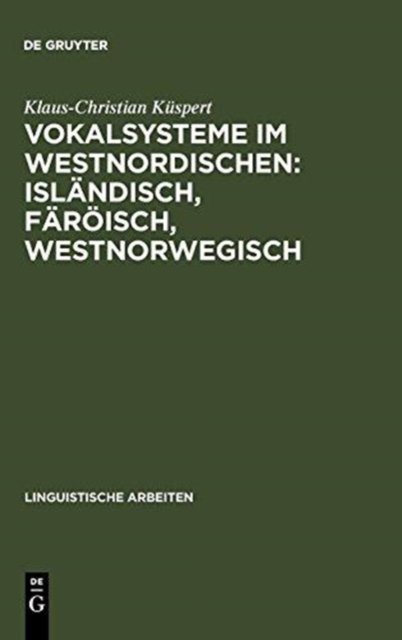 Vokalsysteme im Westnordischen