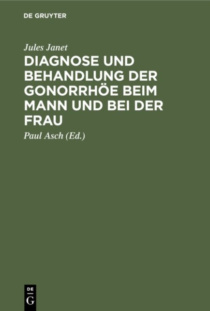 Diagnose Und Behandlung Der Gonorrhoe Beim Mann Und Bei Der Frau