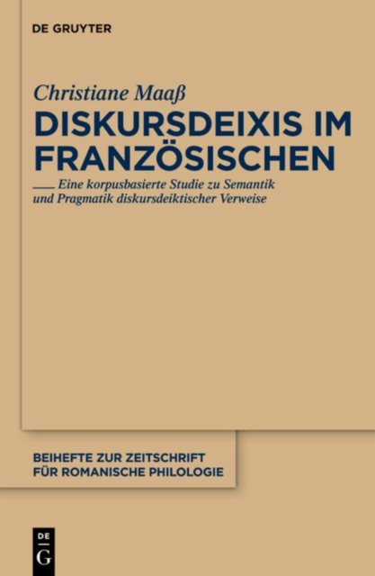 Diskursdeixis im Franzosischen