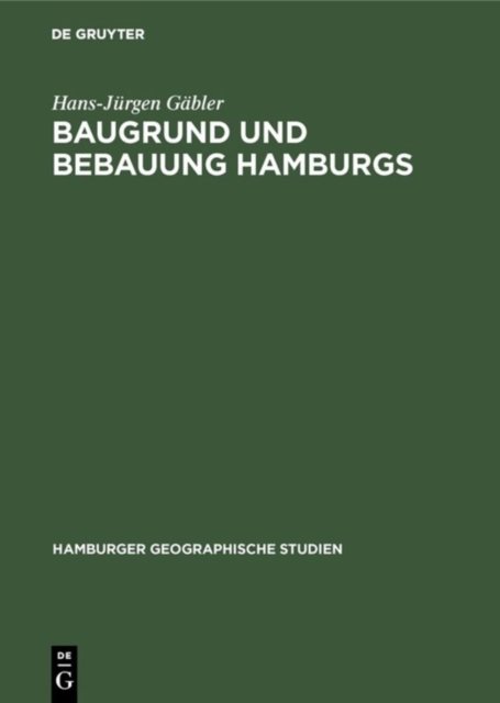 Baugrund Und Bebauung Hamburgs