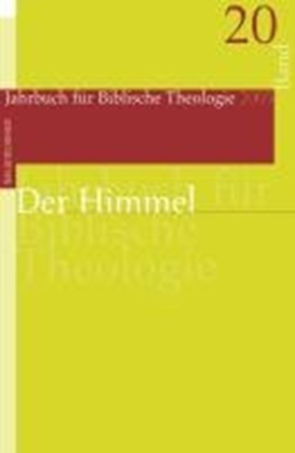Jahrbuch fA"r Biblische Theologie