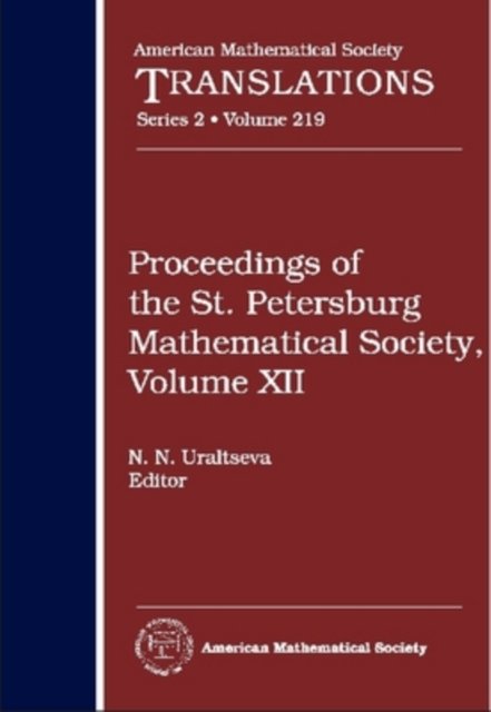 Proceedings of the St. Petersburg Mathematical Society, Volume 12