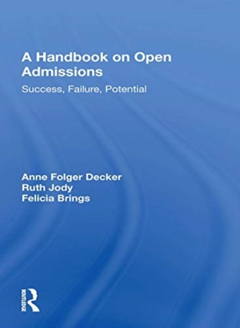 Handbook On Open Admissi