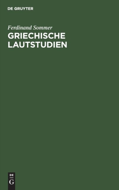 Griechische Lautstudien