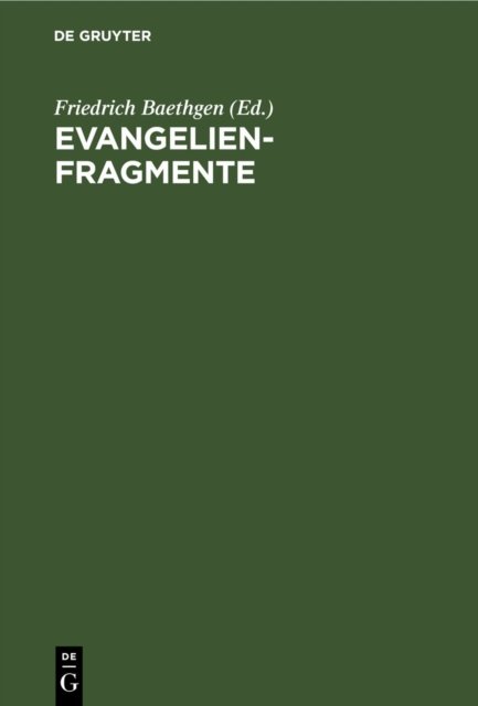Evangelienfragmente