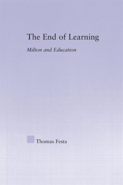 The End of Learning