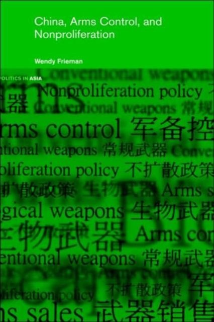 China, Arms Control, and Non-Proliferation