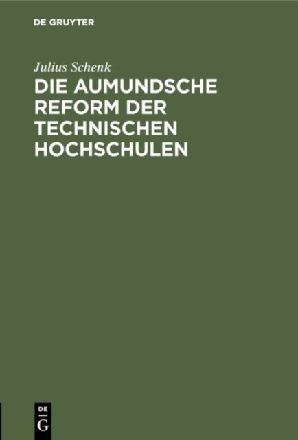 aumundsche Reform der technischen Hochschulen