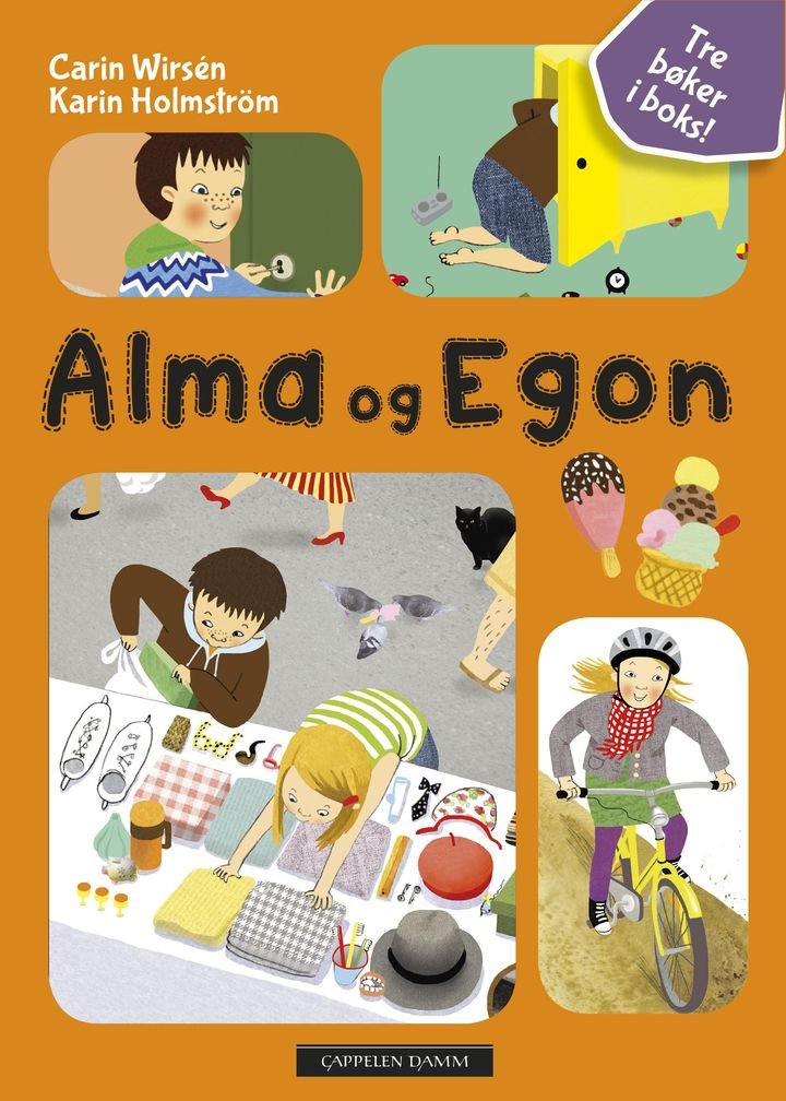 Alma og Egon - tre bøker i en boks!