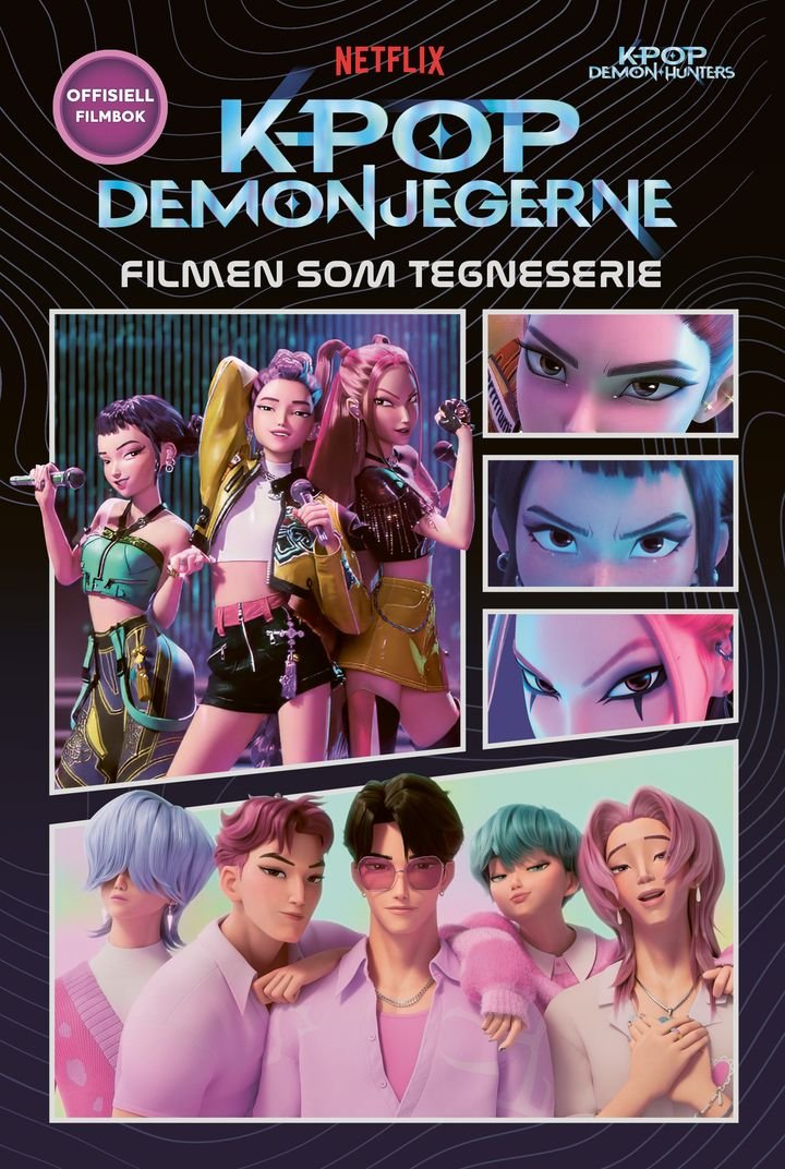 K-Pop demonjegerne - filmen som tegneserie