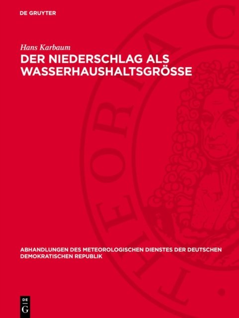 Niederschlag als Wasserhaushaltsgröße