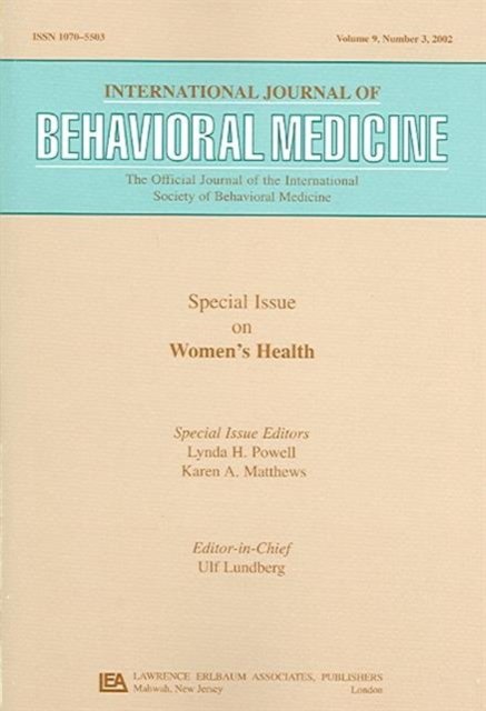 -Special Issue on Women''s Health