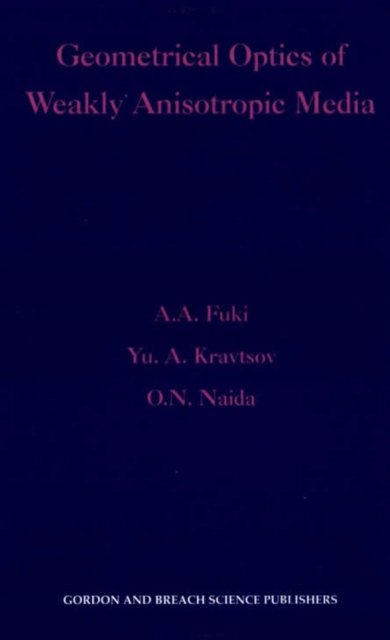Geometrical Optics of Weakly Anisotropic Media