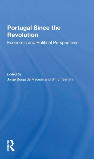 Portugal Since The Revolution