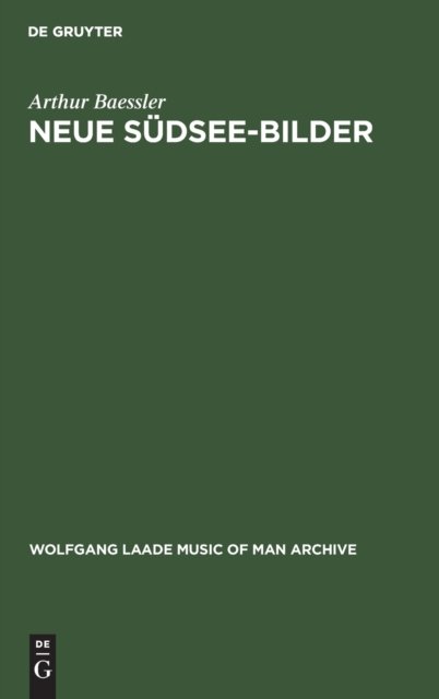 Neue Sudsee-Bilder