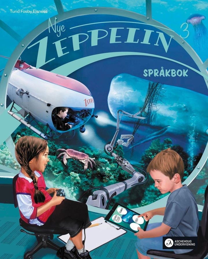 Nye Zeppelin 3 - Språkbok : norsk for barnetrinnet