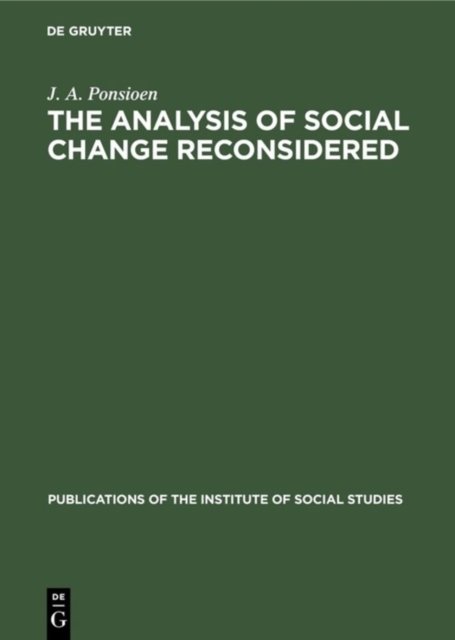 analysis of social change reconsidered