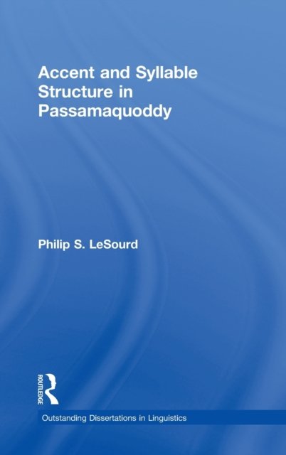 Accent & Syllable Structure in Passamaquoddy