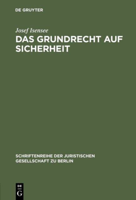 Grundrecht auf Sicherheit