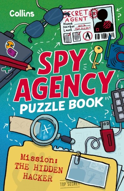 SPY AGENCY PUZZLE BK HIDDEN PB