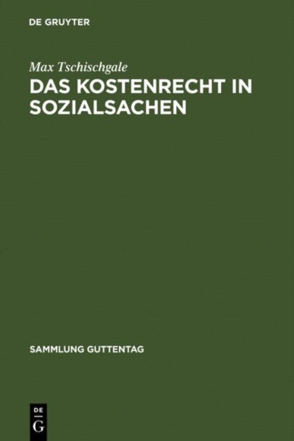 Kostenrecht in Sozialsachen