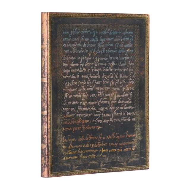 Michelangelo, Handwriting Ultra Unlined Softcover Journal, 176pg, 100GSM by Paperblanks (Embellished Manuscripts Collection)