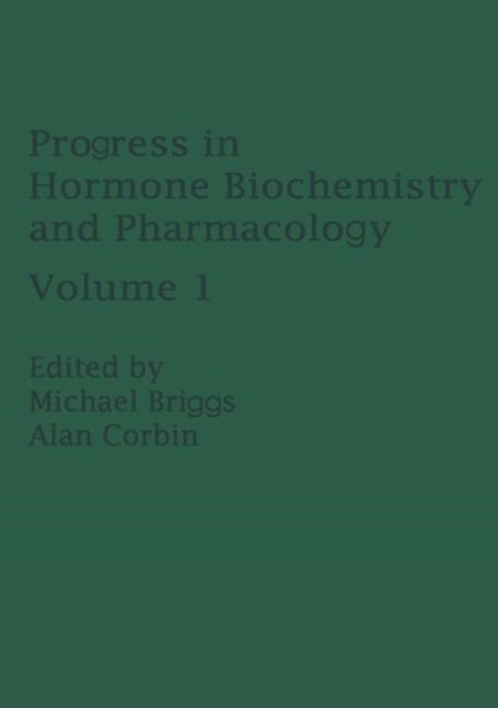 Progress in Hormone Biochemistry and Pharmacology