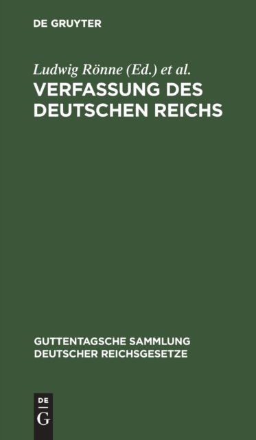 Verfassung Des Deutschen Reichs