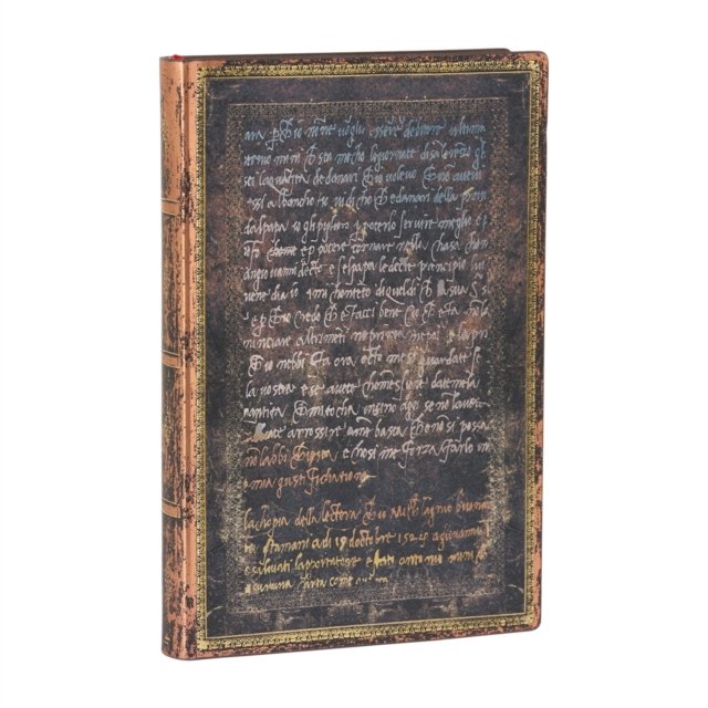 Michelangelo, Handwriting Mini Lined Softcover Journal, 208pg, 80GSM by Paperblanks (Embellished Manuscripts Collection)