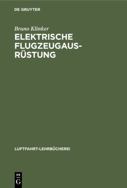 Elektrische Flugzeugausrustung