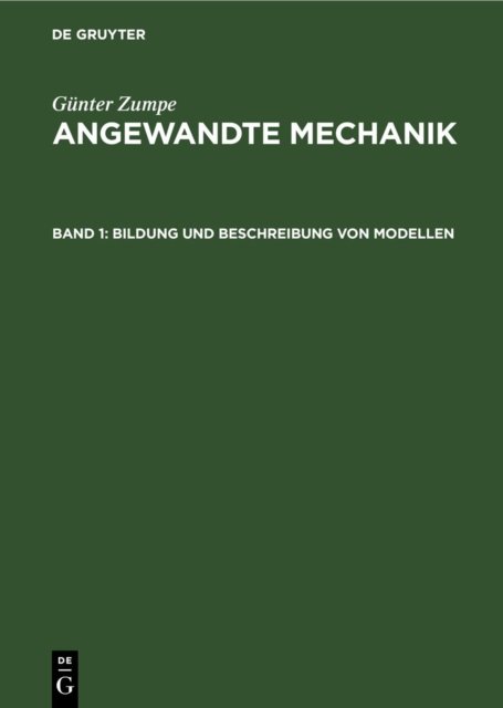 Bildung Und Beschreibung Von Modellen