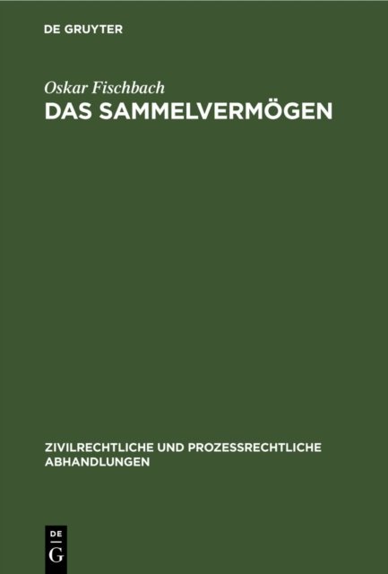 Das Sammelvermogen
