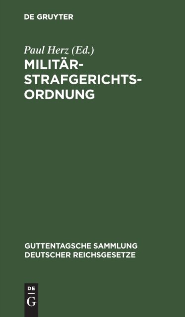 Militarstrafgerichtsordnung
