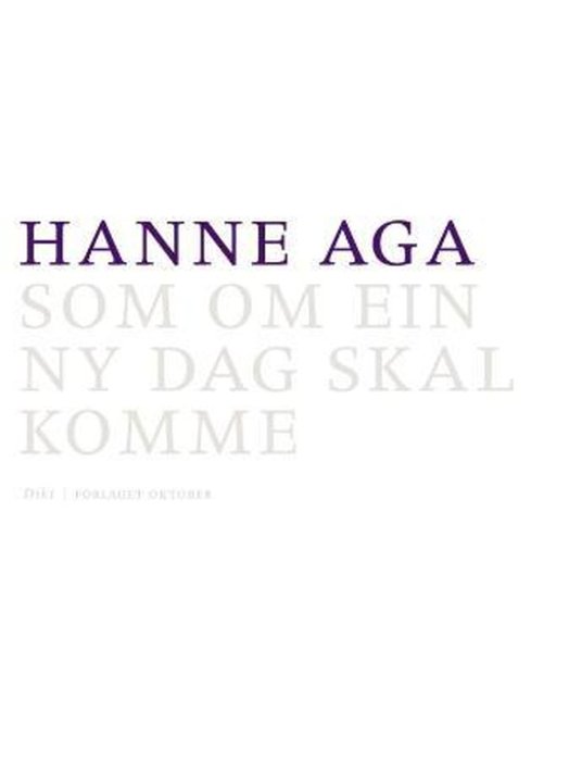 Som om ein ny dag skal komme