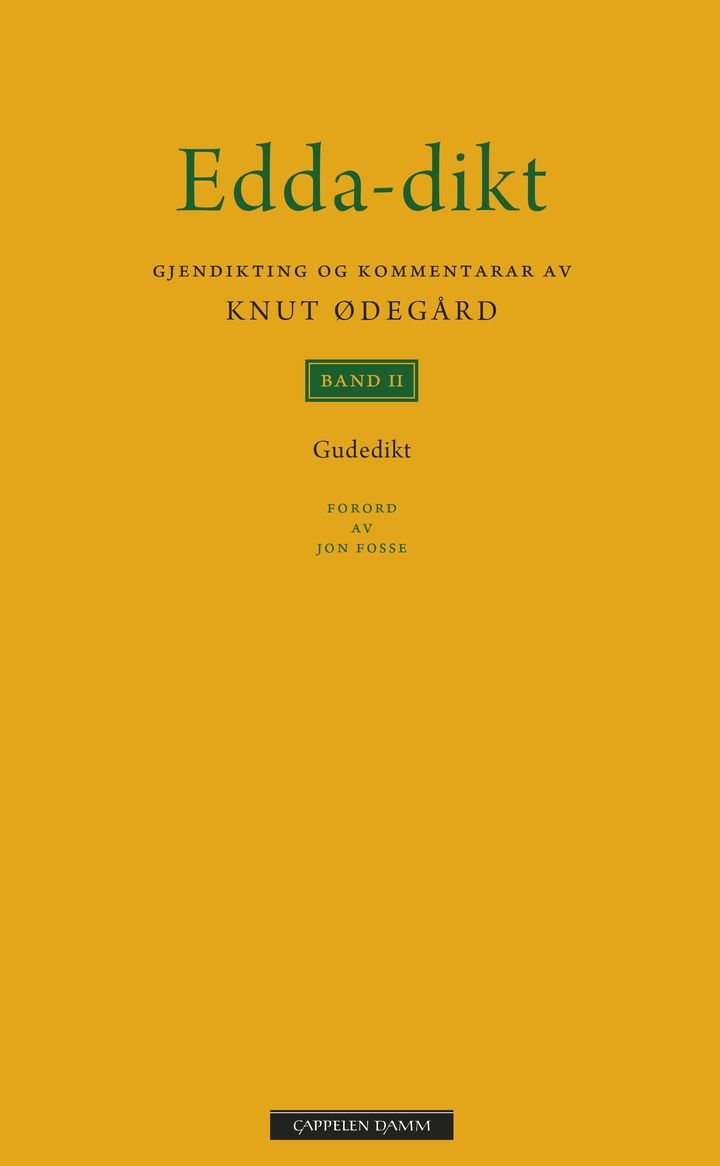 Edda-dikt - band 2 : gudedikt