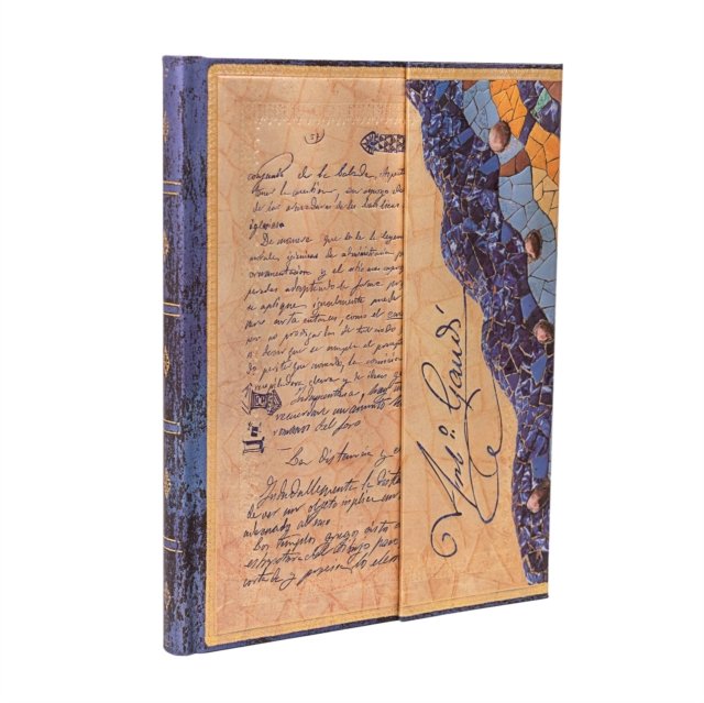 Gaudi, The Manuscript of Reus Ultra Unlined Hardcover Journal, 144pg, 120GSM, Antoni Gaudi Collection by Paperblanks (Embellished Manuscripts Collection)