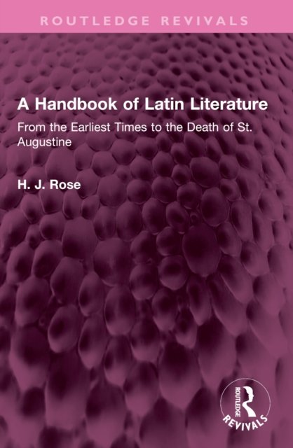A Handbook of Latin Literature
