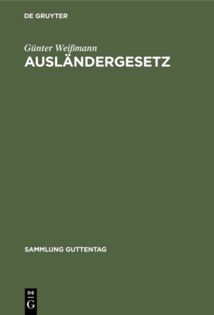 Auslandergesetz