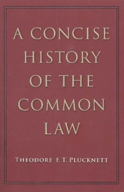 Concise History of the Common Law