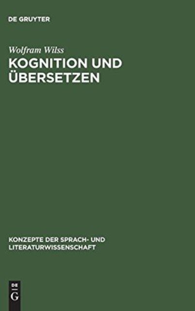 Kognition Und Ubersetzen