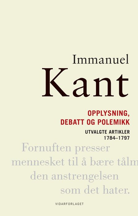 Opplysning, debatt og polemikk