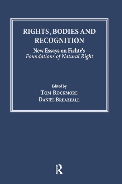 Rights, Bodies And Recognition