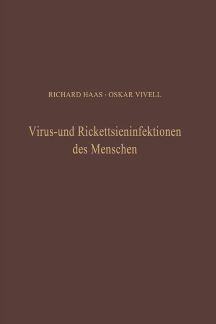 Virus- und Rickettsieninfektionen des Menschen